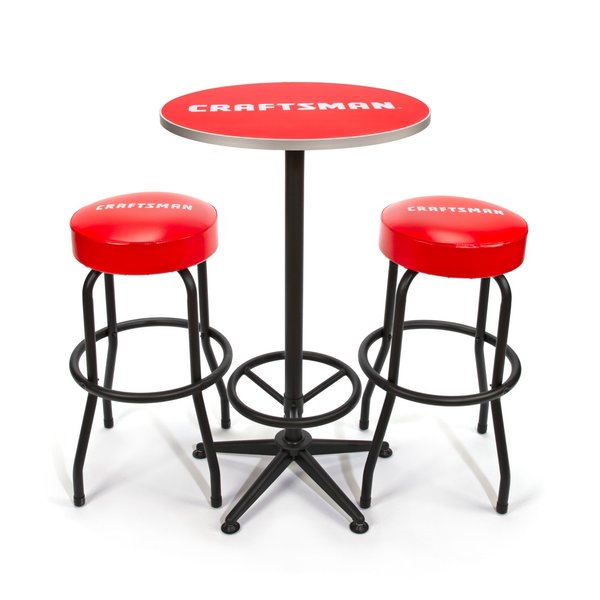 Craftsman shop best sale stool with backrest